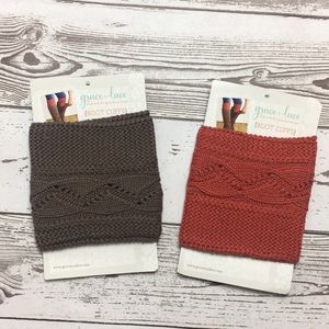 NWT Grace & Lace Boot Cuffs
